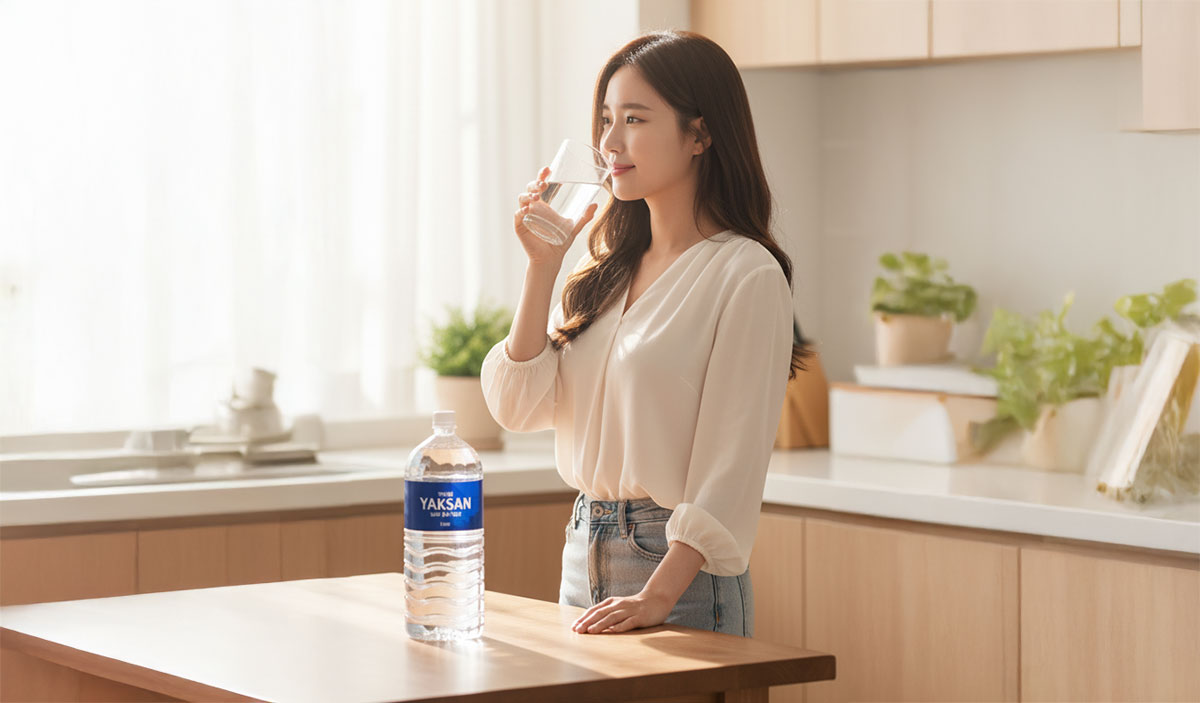 시간을 거스르는 피부의 비밀, 값비싼 화장품이 아닌 ‘물 한 잔’에 있습니다